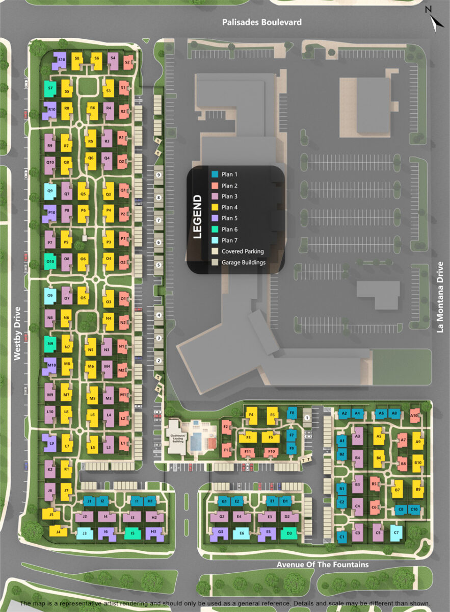 The Havenly Fountain Hills Site Map for Home Rentals